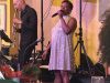Pamela Hart, vocals and host of Women in Jazz, with Mike Malone, saxophone, Austin, Tx, U.S.A.  December 8, 2024