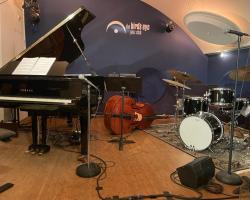 Joe Haider Trio -Bill Evans Project-at Birds'Eye, Basel, Switzerland with Lorenz Beyeler,bass, Tobias Friedli ,drums , w/@Silvie Rider Young vocals, Tribute to Bill Evans ,Friday and Saturday, August 11 &12, 2023