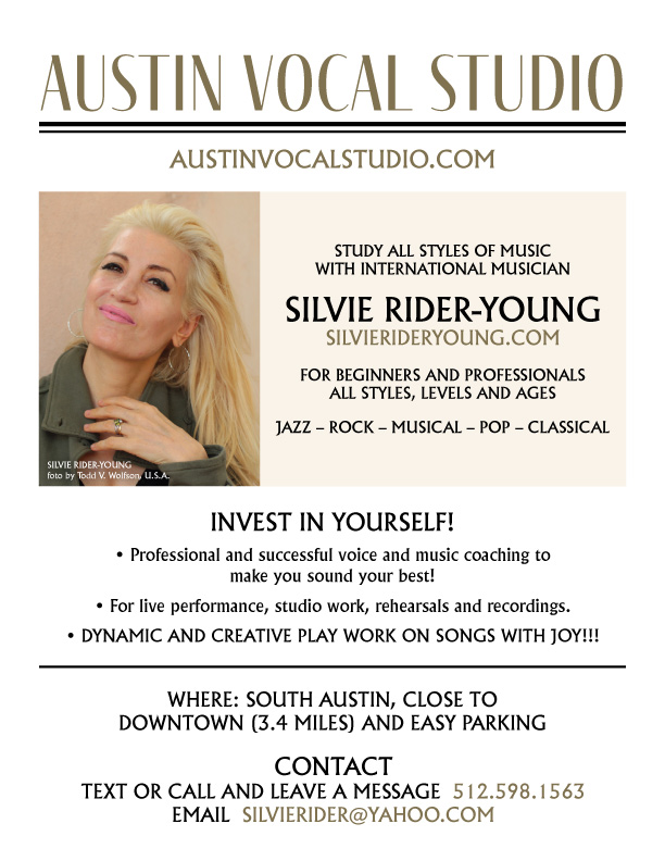 Austin Vocal Studio Flyer